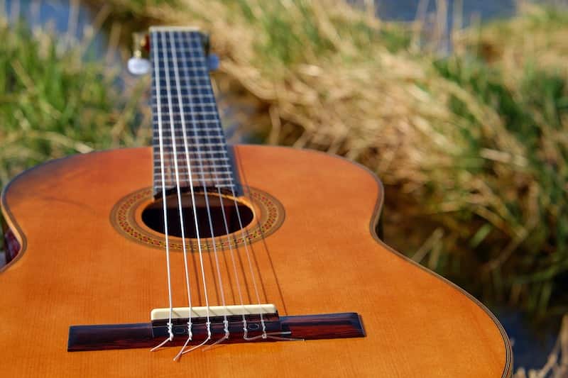 A guitar in good shape
